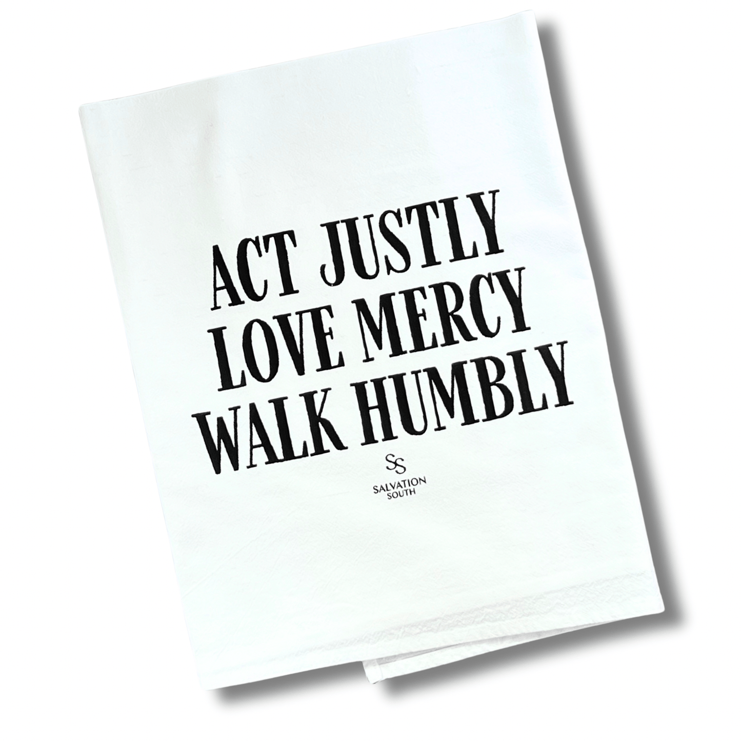 The Act Justly Tea Towel - Salvation South