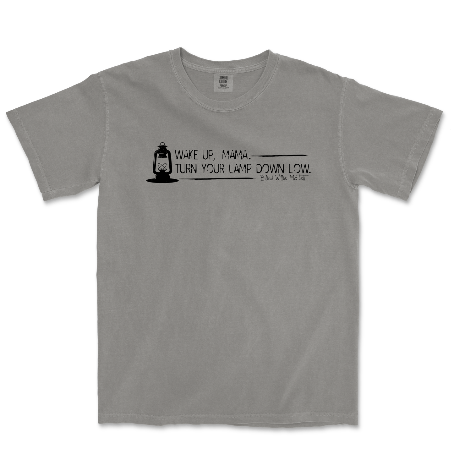 The Blind Willie McTell Blues T-shirt (Gray) - Salvation South