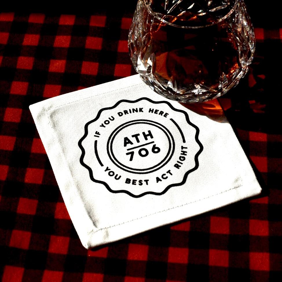 City Collection: The Athens Cocktail Napkin - Salvation South