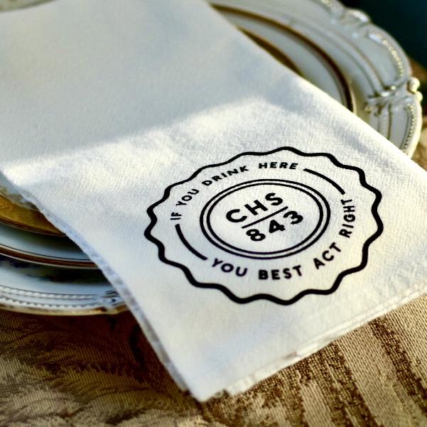 City Collection: The Charleston Dinner Napkin/Hand Towel - Salvation South