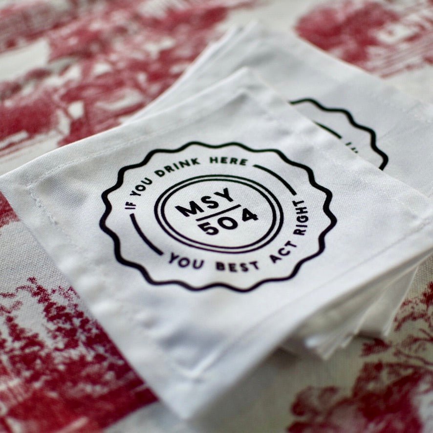 City Collection: The New Orleans Cocktail Napkin - Salvation South