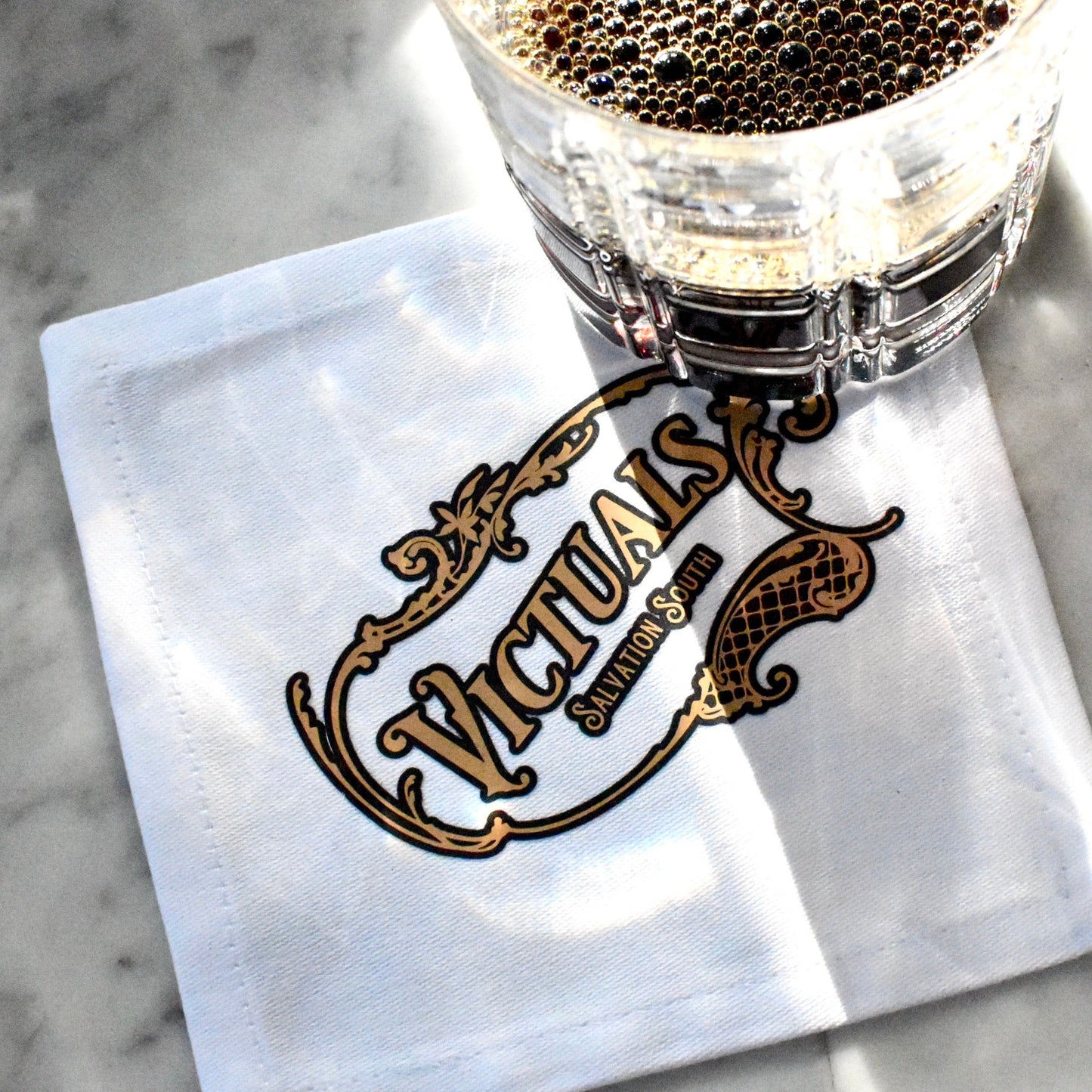 The Victuals Cocktail Napkin - Salvation South