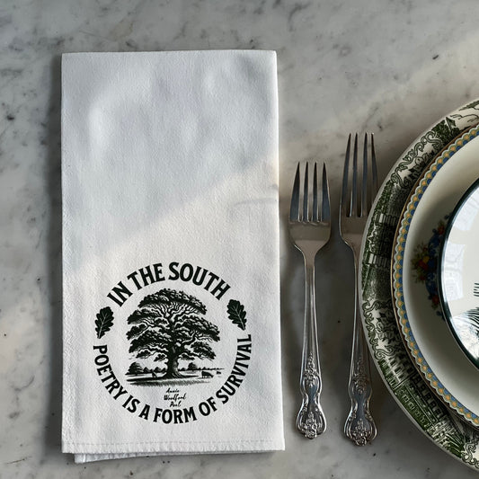 The Poetry Is Survival Dinner Napkin/Hand Towel