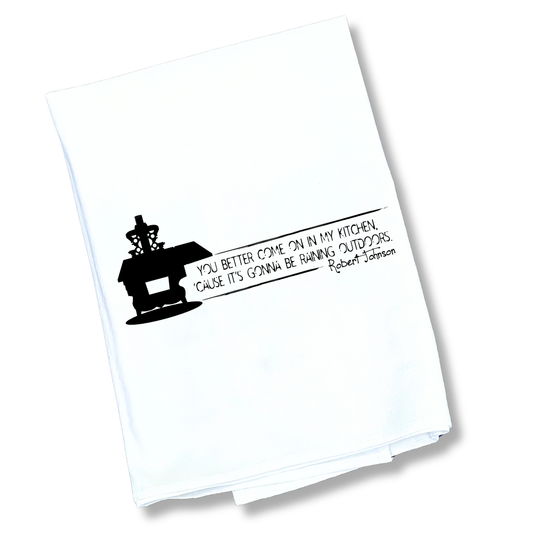 The Robert Johnson Blues Tea Towel