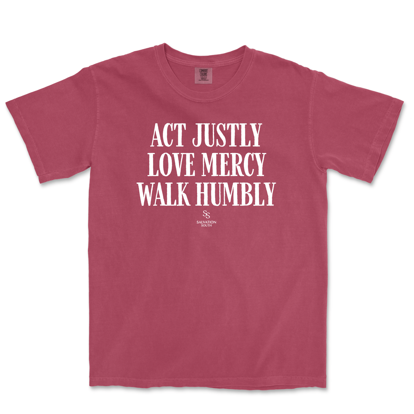 The Act Justly T-shirt - Salvation South