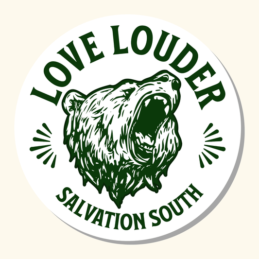The Love Louder Sticker - Salvation South