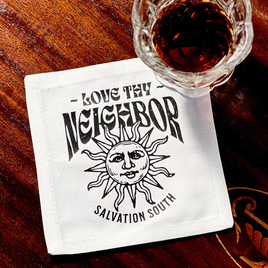 The Love Thy Neighbor Cocktail Napkin - Salvation South
