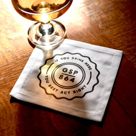 City Collection: The Greenville - Spartanburg Cocktail Napkin - Salvation South