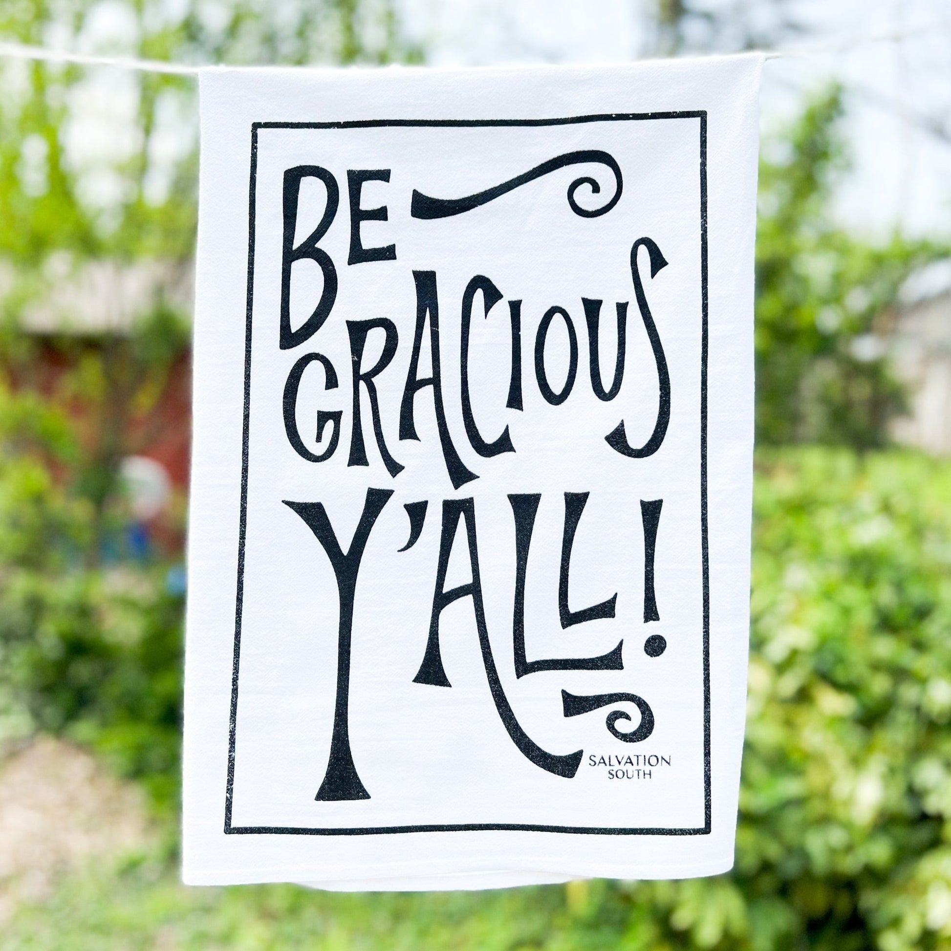 The Be Gracious Y’all Tea Towel - Salvation South
