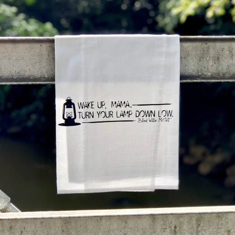 The Blind Willie McTell Blues Tea Towel - Salvation South